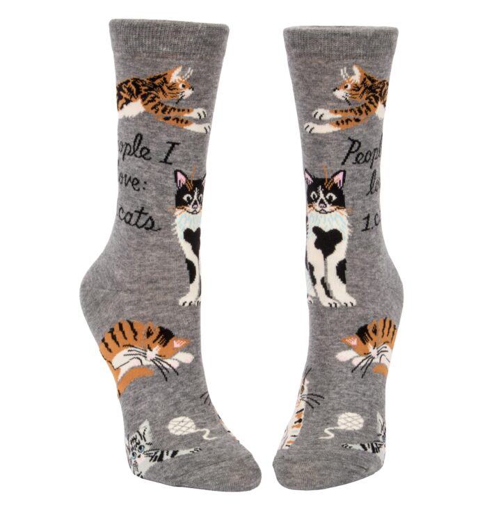 people-i-love-cats-socks-blueq