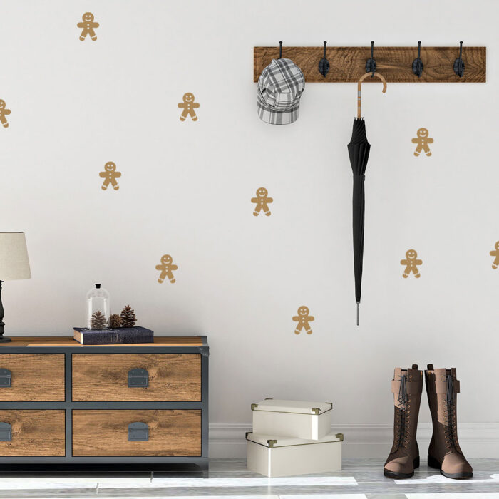 walldecor_wallart_sticker_xmas_wallcecal_christmas_decoration_gingerbread_walldesign_room