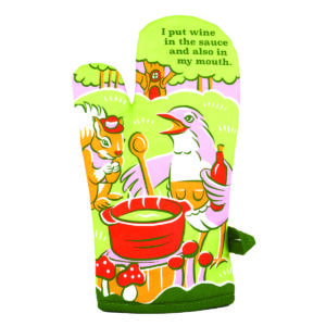 One more dash more for the recipe and one more glass for the chef ... it's only fair.