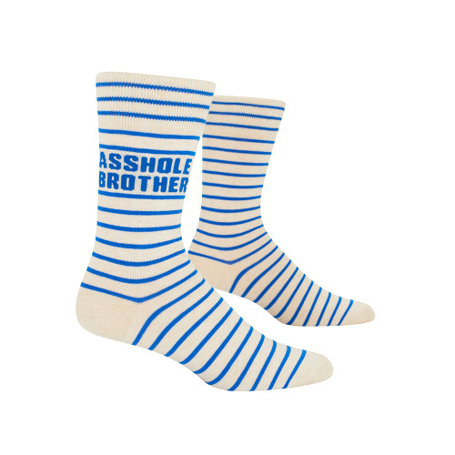 asshole brother 1 - men socks