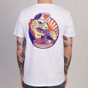 Kaiju White T-Shirt - Image 2