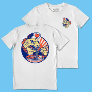 Kaiju White T-Shirt